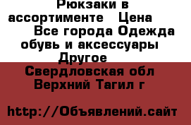 Рюкзаки в ассортименте › Цена ­ 3 500 - Все города Одежда, обувь и аксессуары » Другое   . Свердловская обл.,Верхний Тагил г.